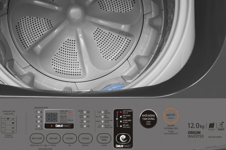 Máy giặt Toshiba Inverter 12 kg AW-DUK1300KV(SG)