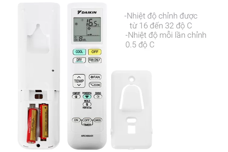 Điều hòa Daikin 1 chiều Inverter 9.000Btu FTKB25WAVMV