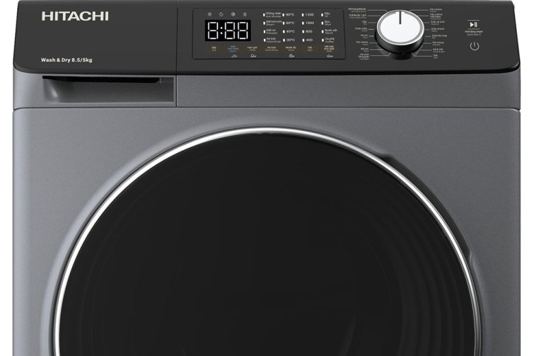 Máy giặt lồng ngang Hitachi Inverter 8.5Kg sấy 5Kg BD-D852HVOS
