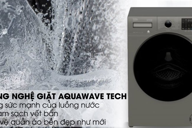 Máy giặt Beko Inverter 8 kg WCV8614XB0STS