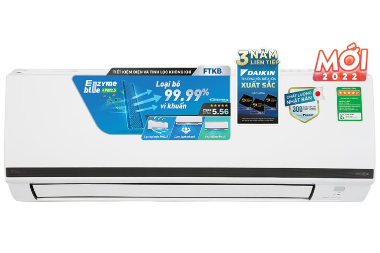 Điều hoà Daikin inverter 1 HP FTKB25XVMV new 2023