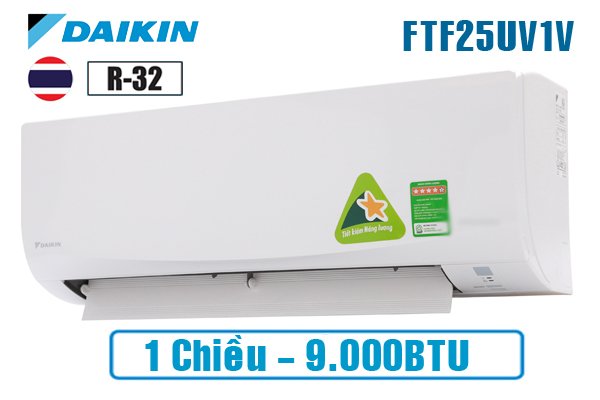 Điều Hòa Daikin 9000Btu 1 Chiều FTF25UV1V