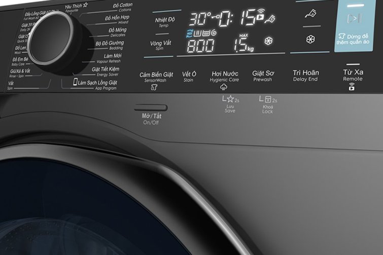 Máy giặt lồng ngang Electrolux Inverter 11Kg EWF1141R9SB