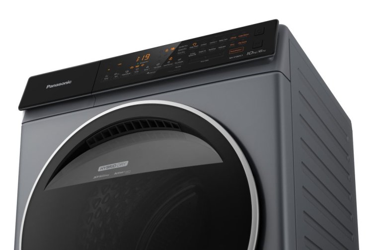 Máy giặt lồng ngang Panasonic Inverter 10Kg+sấy 6Kg NA-S106FC1LV