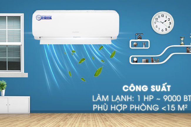 Điều hòa Nagakawa 1 chiều NS-C09R2M09 9000Btu/h
